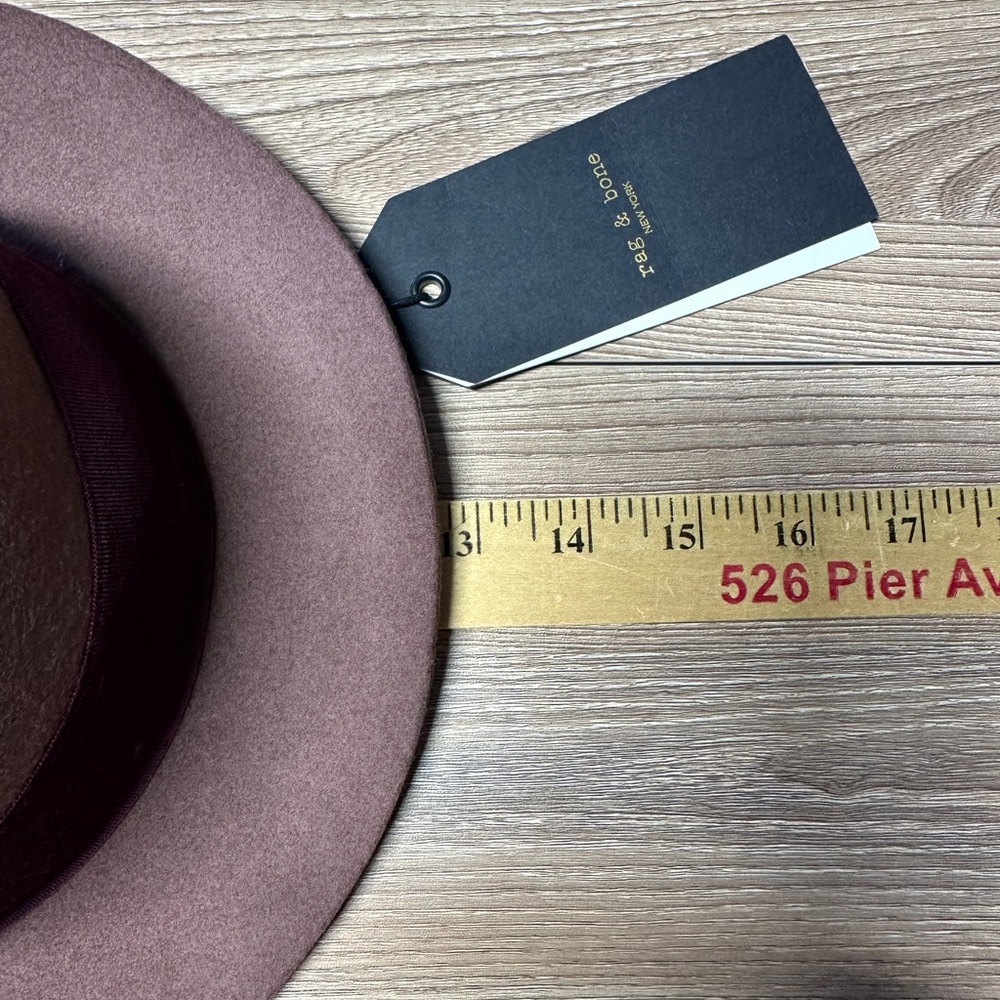 NWT Rag & Bone Trilby Drape Band Hat - Picture 14 of 14